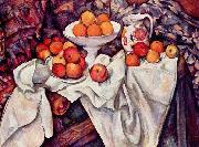 Paul Cezanne Stilleben mit apfeln und Orangen France oil painting artist